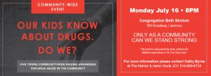 JCC Community Drug Awareness Event